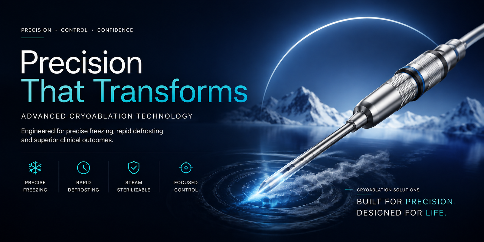 Precision That Transforms — Advanced Cryoablation Technology